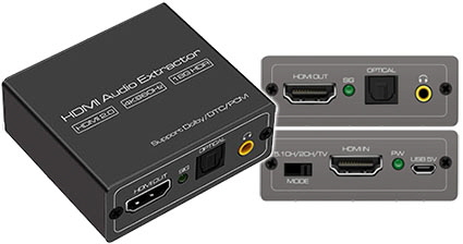HDMI Audio extractor SPDIF-3,5mm