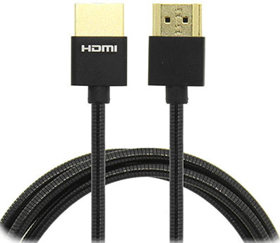 HDMI 2.0 Black Steel Stainless 4K