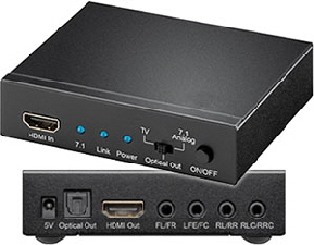 HDMI Audio extractor UHD-7.1