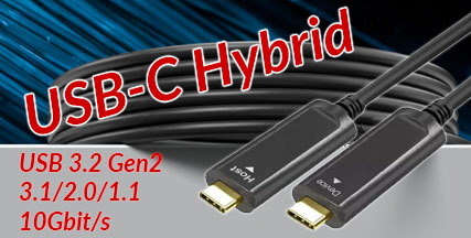 USB-C-C 3.2 Gen2 Hybrid