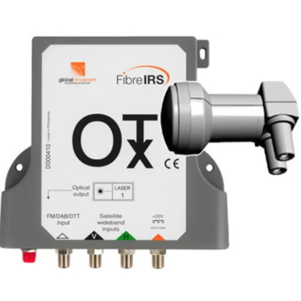 GI Fibersändare OTX och Wideband LNB