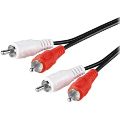 AV kabel 2xRCA, 10m