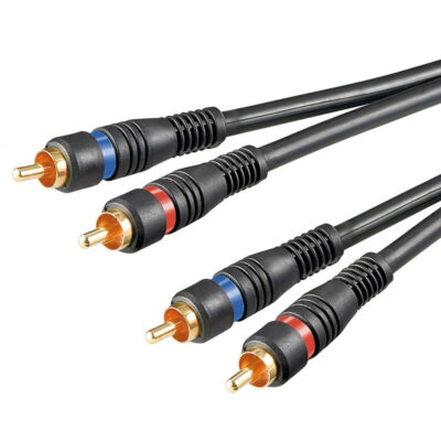 AV kabel 2xRCA 2S 1,5m
