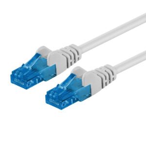 Patchkabel CAT6A Flex TPE, U/UTP, vit, 7,5m