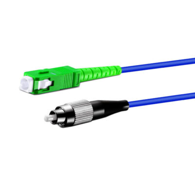 Fiberpatch SC/APC-FC/UPC, Armerad, 0,5m