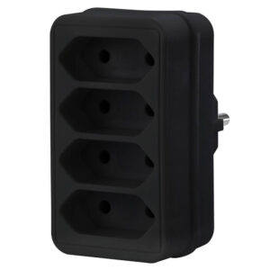 Grenuttag 4xEuro, Svart