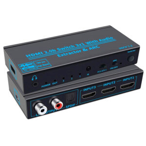 HDMI Switch 3x1 +Audio extractor +ARC