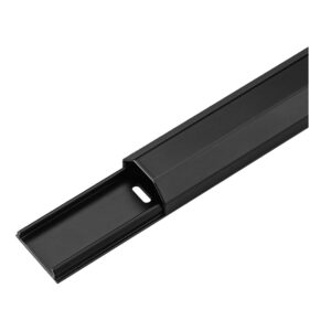 Kabelkanal Alu 33x18, Svart, 1,1m