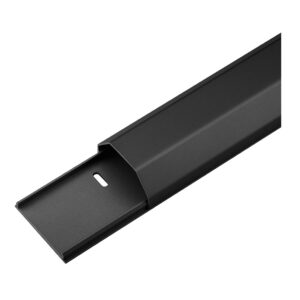 Kabelkanal Alu 50x26, Svart, 1,1m