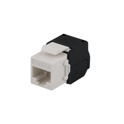 Keystone jack RJ45 CAT6A UTP Toolless