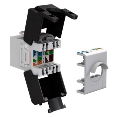 Keystone jack RJ45 CAT6A UTP - Bild 2