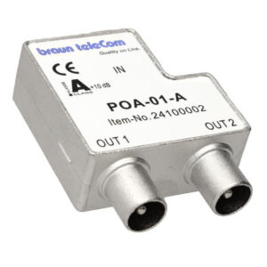 POA-01-A push-on uttag 4dB*