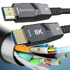 Somnium HDMI 8K Hybridkabel 5-100m Perfekt bildkvalitet!