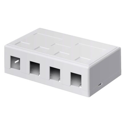 Uttagsbox 4xKeystone